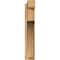 Ekena Millwork Westlake Block Rough Sawn Outlooker, Western Red Cedar, 6"W x 26"D x 34"H OUT06X26X34WTL05RWR - alternate 2